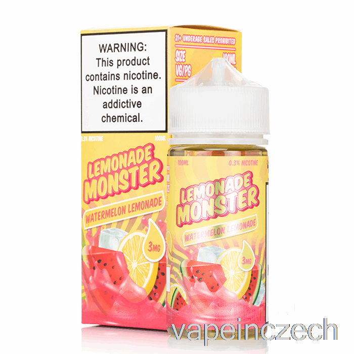Melounová Limonáda - Limonádové Monstrum - 100ml 0mg Vape Per